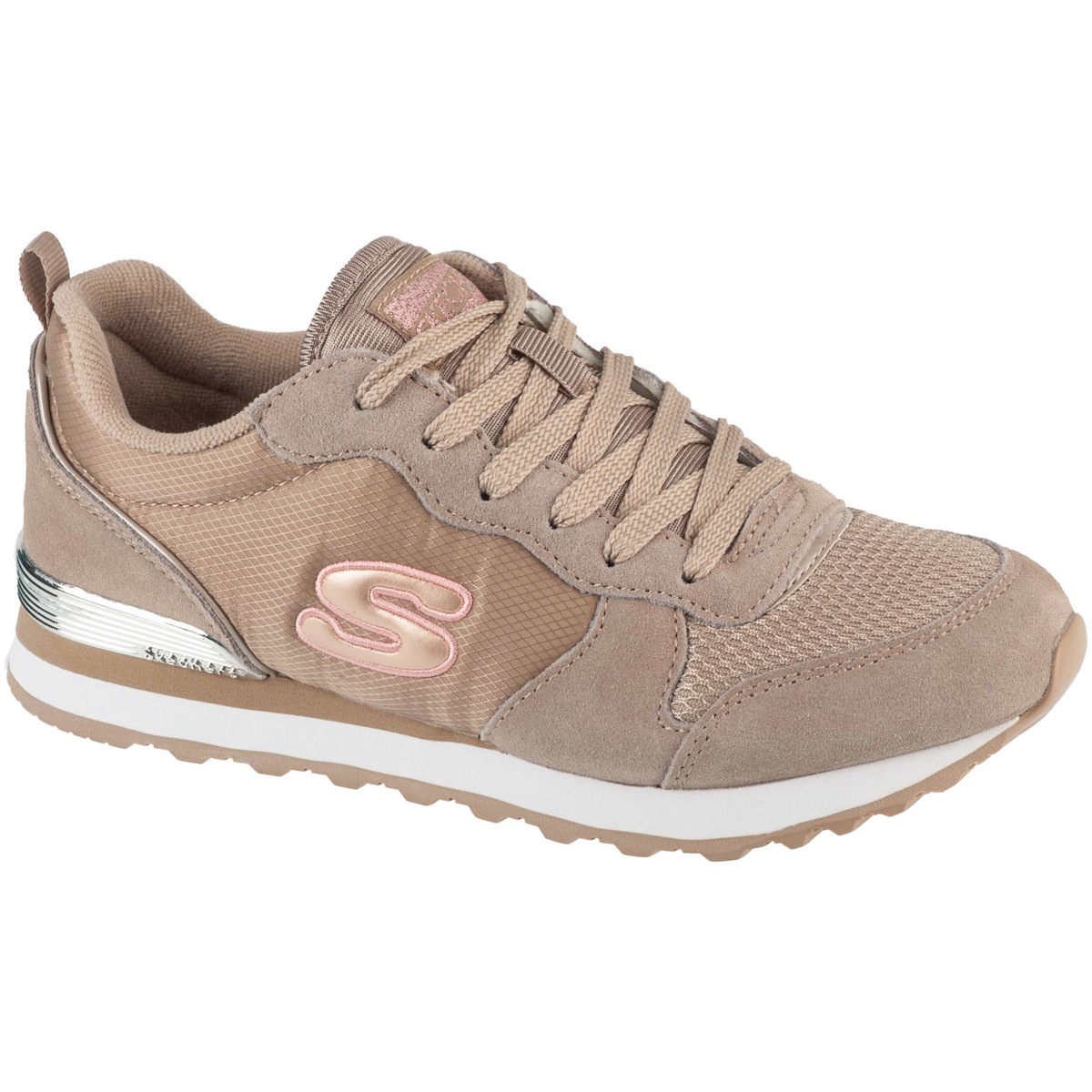 Čevlji  Ženske Nizke superge Skechers OG 85 - Gold'n Gurl Bež