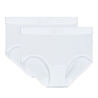 Spodnje perilo Ženske Hlačke Sloggi  Double Comfort T Maxi PACK DE 2 Bela