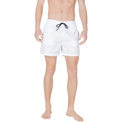 Oblačila Moški Kopalke / Kopalne hlače Emporio Armani EA7 EM000583 AF12330 Bela