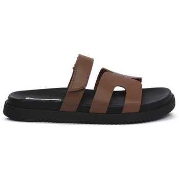 Čevlji  Ženske Sandali & Odprti čevlji Steve Madden COGNAC MISSILE ACTION Kostanjeva