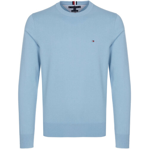 Oblačila Moški Puloverji Tommy Hilfiger  Modra