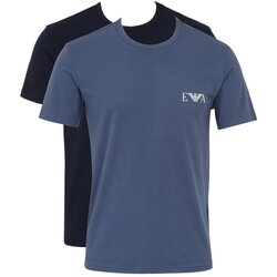 Oblačila Moški Majice s kratkimi rokavi Emporio Armani EM001849 AF10778 Modra