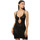 Oblačila Ženske Obleke La Modeuse 74856_P176811 Črna