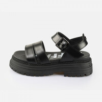 Čevlji  Ženske Sandali & Odprti čevlji Buffalo Lennox ts sandal Črna