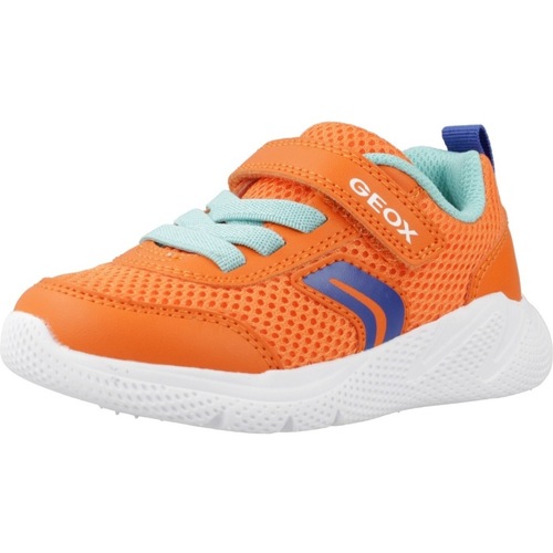 Čevlji  Dečki Modne superge Geox B SPRINTYE B. C Oranžna