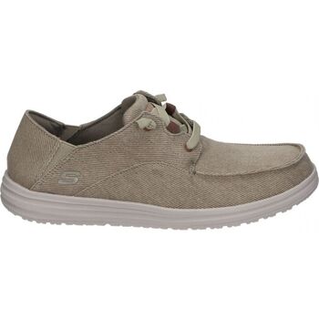 Čevlji  Moški Čevlji Derby & Čevlji Richelieu Skechers 66384-TAN Bež