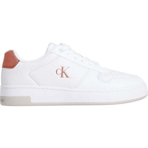 Čevlji  Ženske Nizke superge Calvin Klein Jeans  Bela