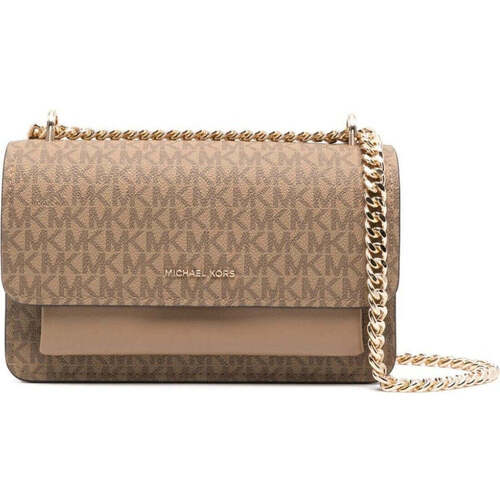 Torbice Ženske Torbe za čez ramo MICHAEL Michael Kors  Bež