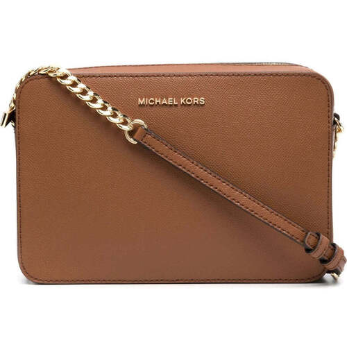 Torbice Ženske Torbe za čez ramo MICHAEL Michael Kors  Kostanjeva