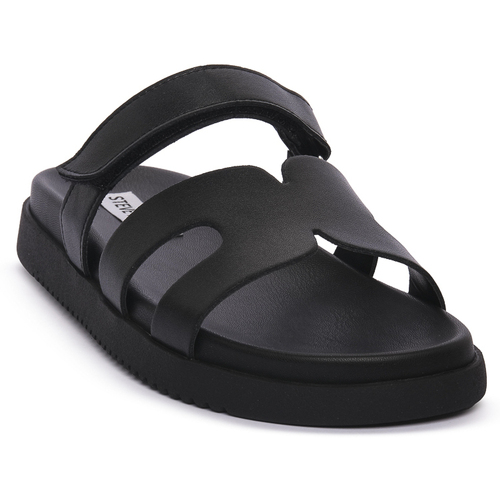Čevlji  Ženske Natikači Steve Madden BLK MISSILE STUD Črna