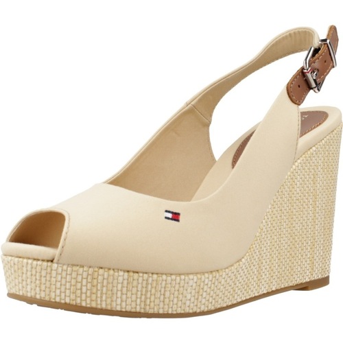Čevlji  Ženske Sandali & Odprti čevlji Tommy Hilfiger ICONIC ELENA SLING BACK Kostanjeva