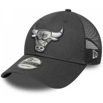 Tekstilni dodatki Moški Kape s šiltom New-Era 9forty trucker chibul Siva