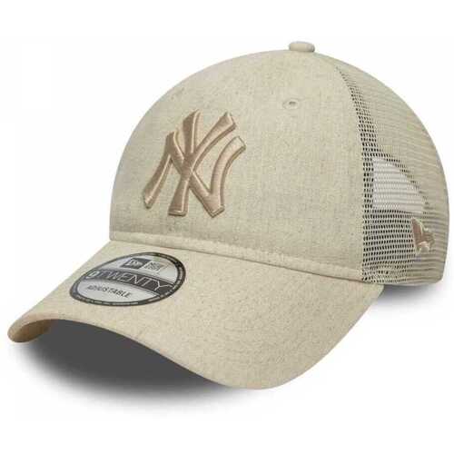 Tekstilni dodatki Moški Kape s šiltom New-Era Linen 9twenty trucker neyyan Bež