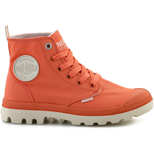 Čevlji  Visoke superge Palladium PAMPA DUO CHROME 74470-813-M SUNSTONE ORANGE Oranžna