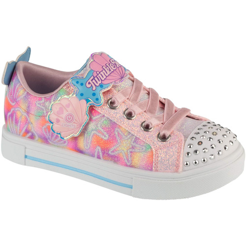 Čevlji  Deklice Nizke superge Skechers Twinkle Sparks - Underwater Magic Rožnata