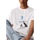 Oblačila Moški Polo majice dolgi rokavi Calvin Klein Jeans PHOTO MONOGRAM TEE J30J327483 Bela