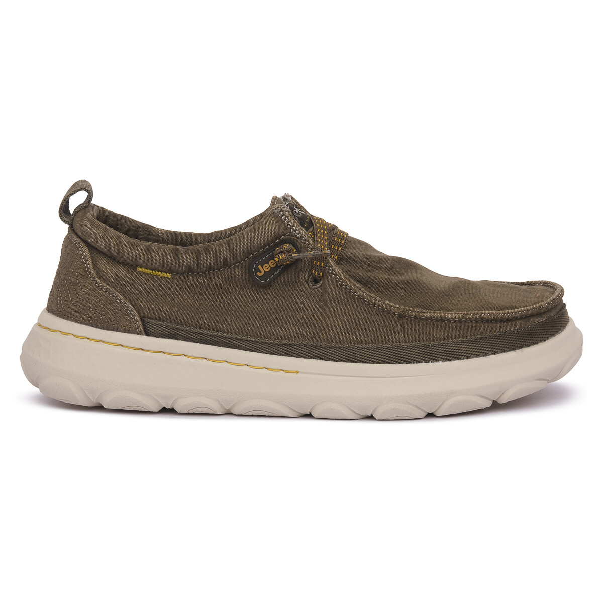 Čevlji  Moški Slips on Jeep 020 KAUAI WALLABEE MILITARY Zelena