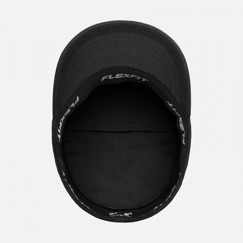 Kangol Cotton twill army cap Črna