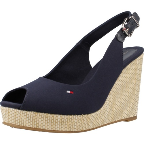 Čevlji  Ženske Sandali & Odprti čevlji Tommy Hilfiger ICONIC ELENA SLING BACK Modra