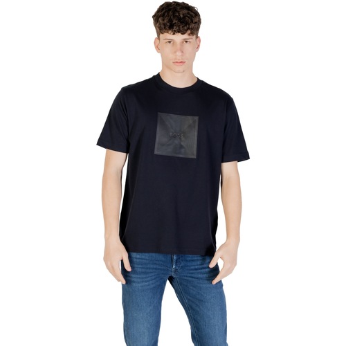 BOSS Tee Logo Rib 10270342 01 50538096 Modra