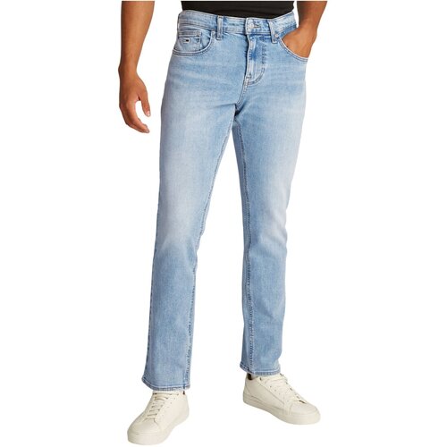 Oblačila Moški Jeans skinny Tommy Jeans DM0DM20985 Modra