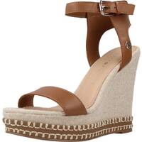 Čevlji  Ženske Sandali & Odprti čevlji Tommy Hilfiger ELEVATED SIGNATURE WEDGE Kostanjeva