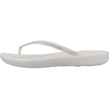Čevlji  Ženske Japonke FitFlop IQUSHION SPARKLE Bela