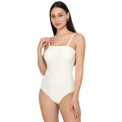 Oblačila Ženske Dvodelne kopalke La Modeuse 71440_P167941 Bež