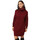 Oblačila Ženske Obleke La Modeuse 73526_P173507 Bordo
