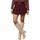 Oblačila Ženske Kratke hlače & Bermuda La Modeuse 73672_P173856 Bordo