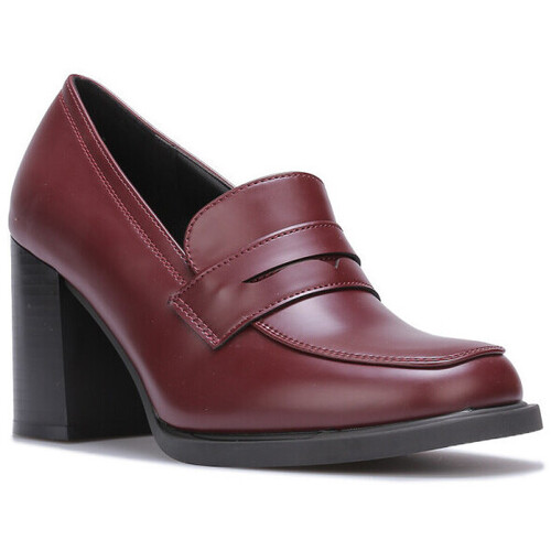 Čevlji  Ženske Mokasini La Modeuse 74013_P174981 Bordo