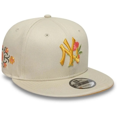 Tekstilni dodatki Moški Kape s šiltom New-Era 9FIFTY FLORAL NEW YORK YANKEES Bež
