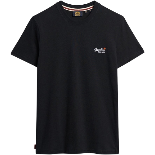 Oblačila Moški Majice s kratkimi rokavi Superdry 259878 Črna
