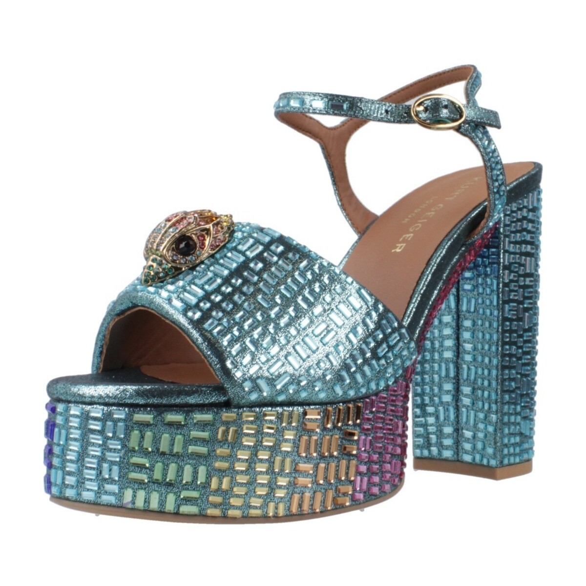 Čevlji  Ženske Salonarji Kurt Geiger London KENSINGTON PLATFORM SDL Modra