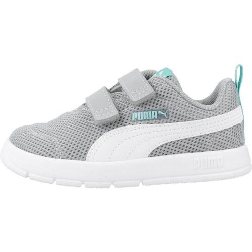 Puma COURTFLEX V3 MESH INF Siva