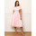 Oblačila Ženske Obleke La Modeuse 75220_P177676 Rožnata