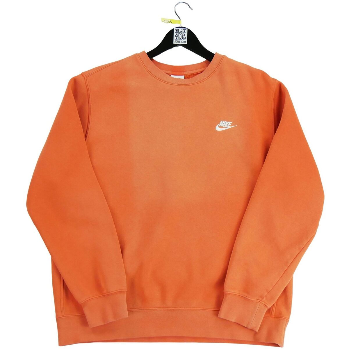 Oblačila Moški Puloverji Nike Sweat Homme Orange Oranžna
