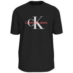 Oblačila Moški Majice s kratkimi rokavi Calvin Klein Jeans J30J327086 Črna