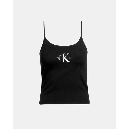 Oblačila Ženske Majice & Polo majice Calvin Klein Jeans J20J223105 Črna