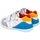 Čevlji  Otroci Modne superge Biomecanics Baby Sneakers 252115-C - Blanco/Yema Večbarvna