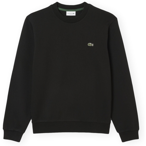 Oblačila Moški Puloverji Lacoste Classic Fit Fleece Sweatshirt SH9801 - Black Črna