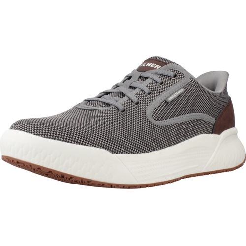 Čevlji  Moški Modne superge Skechers SLIP-INS CYRUS SHAW Siva