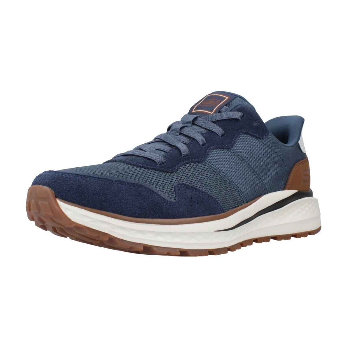 Čevlji  Moški Modne superge Skechers SLIP-INS SLADE ULTRA-MERCER Modra