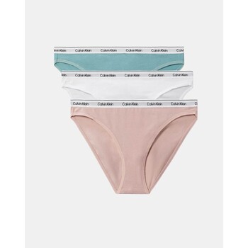 Spodnje perilo Ženske Spodnje hlače Calvin Klein Jeans 000QD5207EPYM BIKINI 3PK Večbarvna