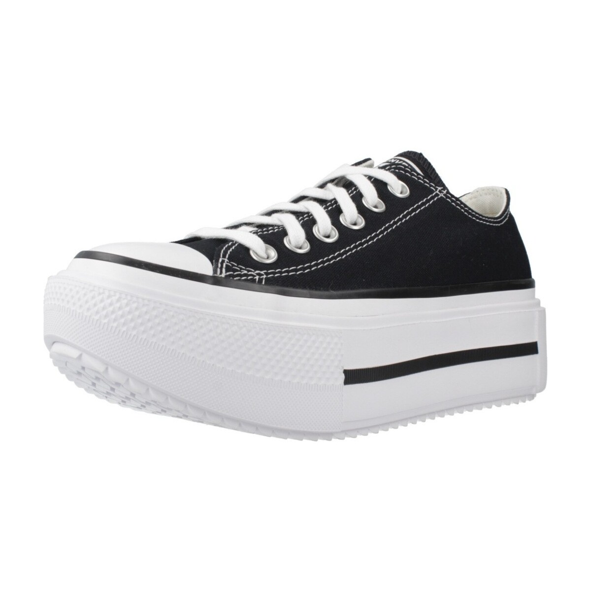 Čevlji  Ženske Modne superge Converse CHUCK TAYLOR ALL STAR LIFT DOUBLE STACK OX Črna