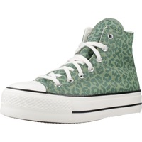 Čevlji  Ženske Modne superge Converse CHUCK TAYLOR ALL STAR LIFT HI Zelena