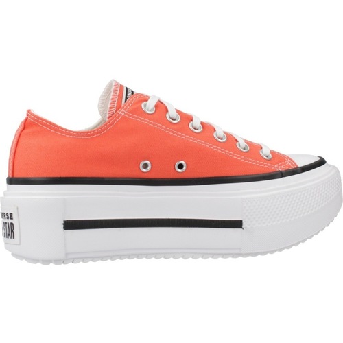 Converse CHUCK TAYLOR ALL STAR LIFT DOUBLE STACK OX Rdeča