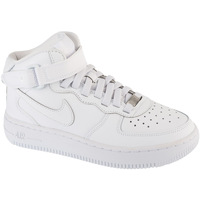 Čevlji  Deklice Nizke superge Nike Air Force 1 Mid EasyOn Gs Bela