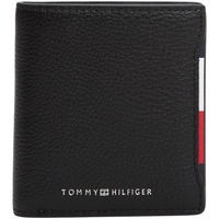 Torbice Moški Denarnice Tommy Hilfiger TH CENTRAL TRIFOLD AM0AM13516 Črna