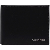 Torbice Moški Denarnice Calvin Klein Jeans CK SMOOTH TRIFOLD W/ COIN LV04D1103G Črna